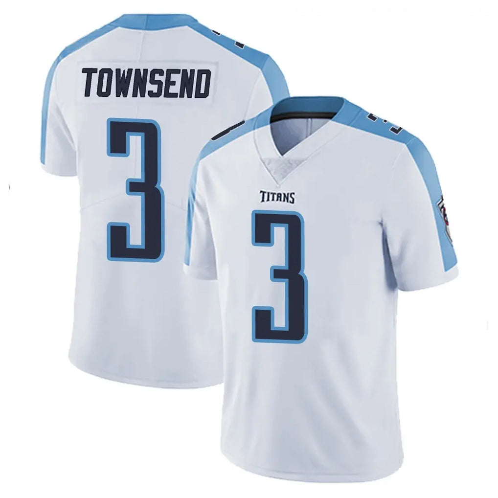 Choea T.Titans #3 Tommy Townsend Player White Limited Vapor Untouchable Home Game Stitched Jerseys