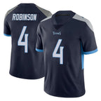 Choea T.Titans #4 Wan'Dale Robinson Player Navy Limited Vapor Untouchable Home Game Stitched Jerseys