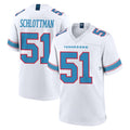 Choea T.Titans #51 Austin Schlottmann Player White 2026 Game Home Stitched Jerseys