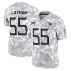 Choea T.Titans #55 JC Latham Player Arctic Camo Limited Salute to Service Home Game Stitched Jerseys