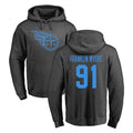 Choea T.Titans #91 John Franklin-Myers Player Ash One Color Pullover Hoodies Home Game Stitched Jerseys