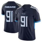 Choea T.Titans #91 John Franklin-Myers Player Navy Limited Vapor Untouchable Home Game Stitched Jerseys