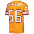 Choea TB.Buccaneers 1993 #56 Hardy Nickerson Mitchell & Ness Orange Authentic Throwback Retired Player Jersey