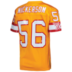 Choea TB.Buccaneers 1993 #56 Hardy Nickerson Mitchell & Ness Orange Authentic Throwback Retired Player Jersey