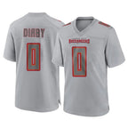 Choea TB.Buccaneers #0 Yaya Diaby Player Gray Atmosphere Fashion Home Game Stitched Jerseys