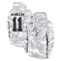 Choea TB.Buccaneers #11 Jalen McMillan Player Arctic Camo Limited Salute to Service Pullover Hoodies Game Stitched Jerseys