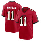 Choea TB.Buccaneers #11 Jalen McMillan Player Red Home Game Stitched Jerseys