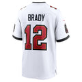Choea TB.Buccaneers #12 Tom Brady Player White Home Game Stitched Jerseys
