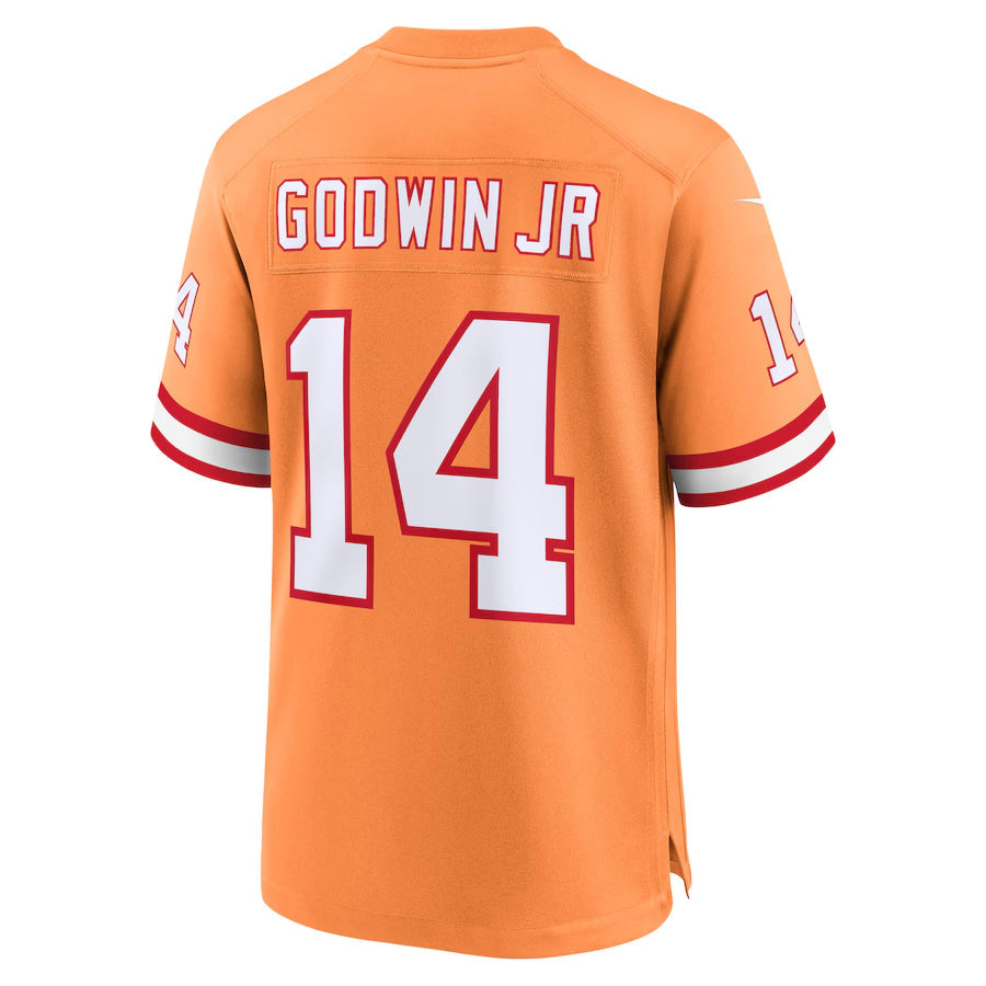 Choea TB.Buccaneers #14 Chris Godwin Jr. Player Orange Game Stitched Jerseys