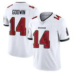 Choea TB.Buccaneers #14 Chris Godwin Jr. Player White Limited Vapor Untouchable Home Game Stitched Jerseys