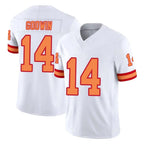 Choea TB.Buccaneers #14 Chris Godwin Jr. Player White Limited '76 Vapor F.U.S.E. Home Game Stitched Jerseys