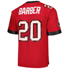 Choea TB.Buccaneers #20 Ronde Barber Mitchell & Ness Red Legacy Replica Jersey Stitched Puhic