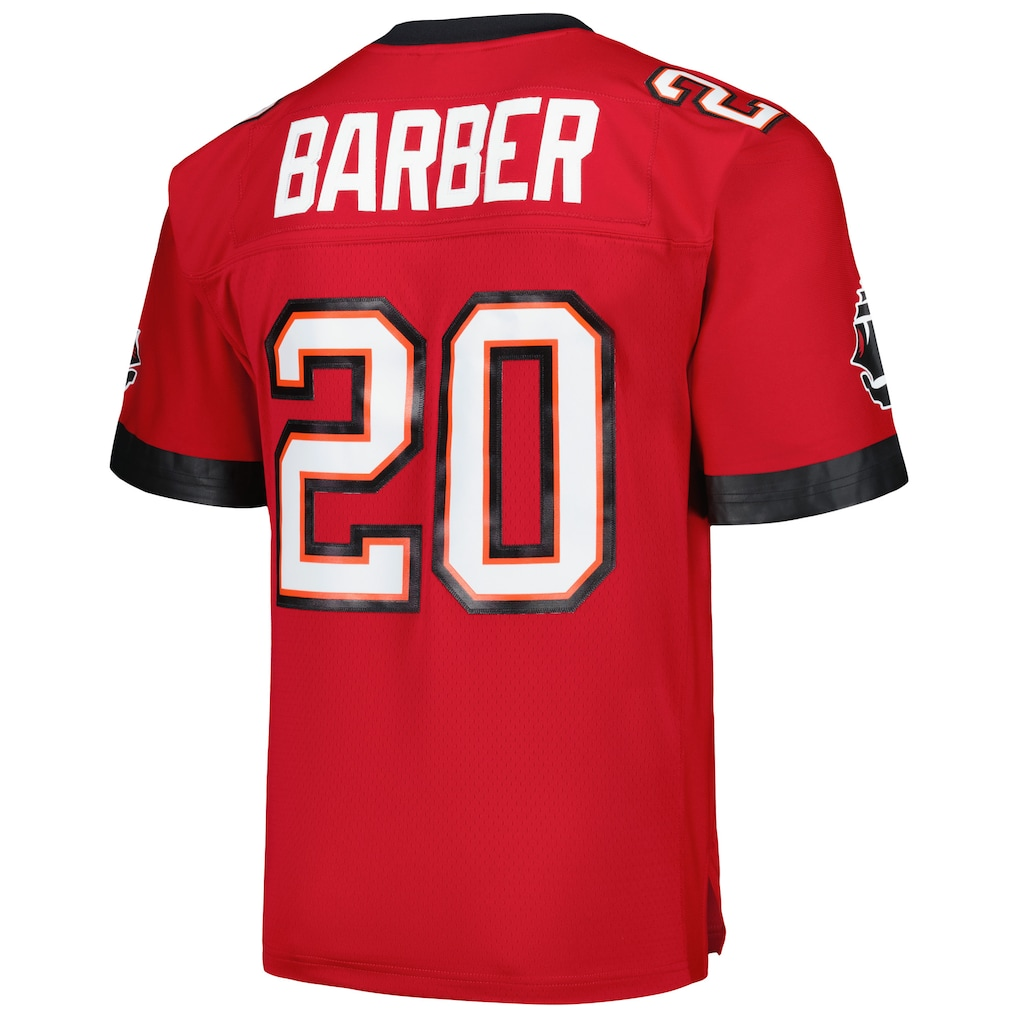 Choea TB.Buccaneers #20 Ronde Barber Mitchell & Ness Red Legacy Replica Jersey Stitched Puhic