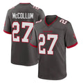 Choea TB.Buccaneers #27 Zyon McCollum Player Pewter Alternate Home Game Stitched Jerseys