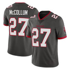 Choea TB.Buccaneers #27 Zyon McCollum Player Pewter Limited Alternate Vapor Home Game Stitched Jerseys