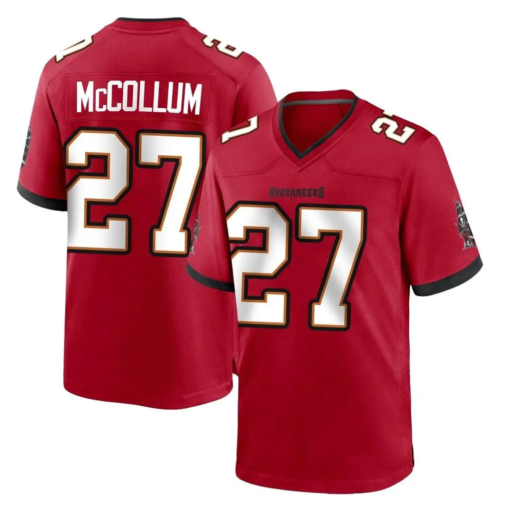 Choea TB.Buccaneers #27 Zyon McCollum Player Red Home Game Stitched Jerseys