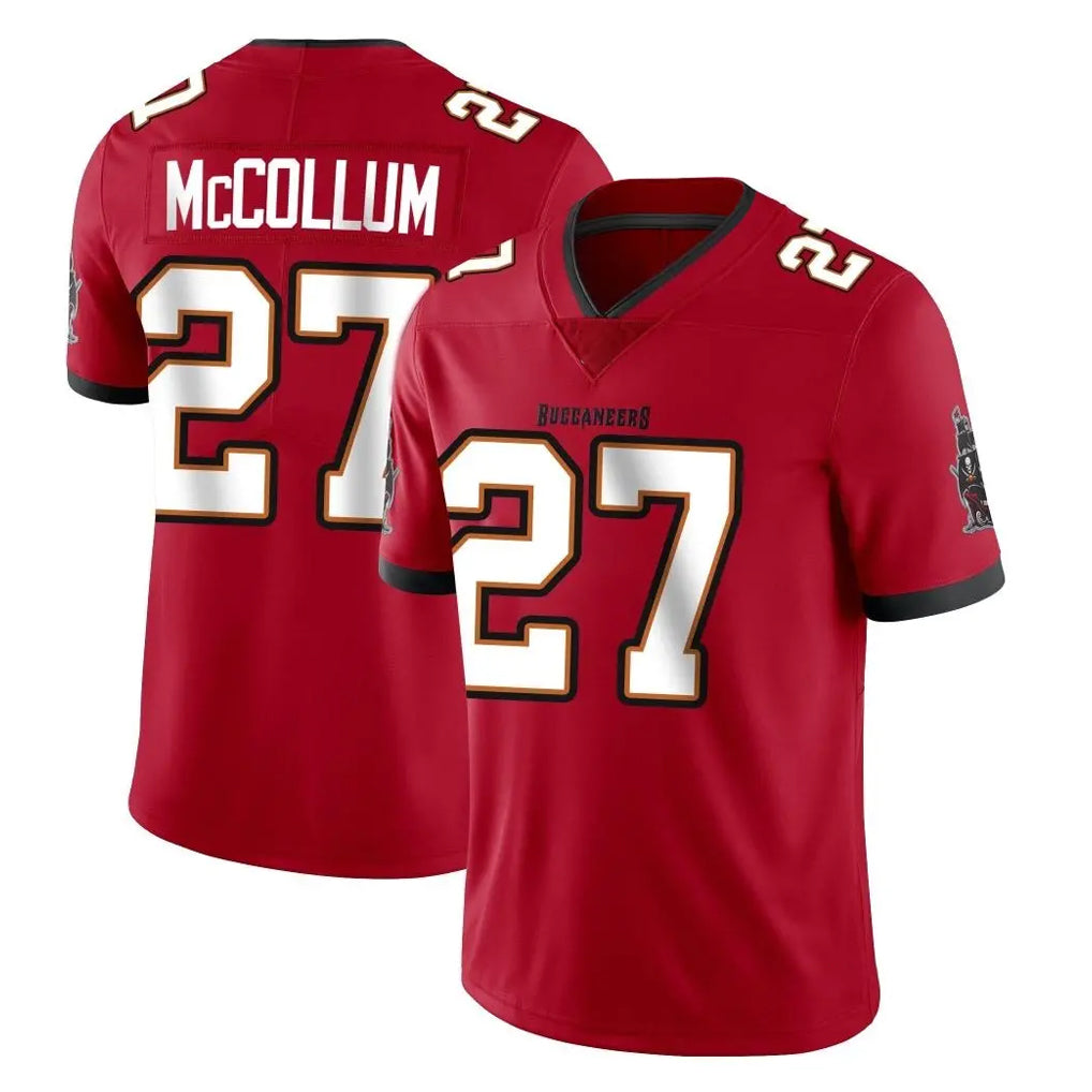 Choea TB.Buccaneers #27 Zyon McCollum Player Red Limited Vapor F.U.S.E. Home Game Stitched Jerseys