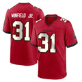 Choea TB.Buccaneers #31 Antoine Winfield Jr. Player Red Home Game Stitched Jerseys