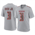 Choea TB.Buccaneers #3 Rueben Bain Jr. Player Gray Atmosphere Fashion Home Game Stitched Jerseys