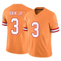 Choea TB.Buccaneers #3 Rueben Bain Jr. Player Orange Limited Vapor F.U.S.E. Home Game Stitched Jerseys