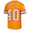 Choea TB.Buccaneers #40 Mike Alstott Mitchell & Ness Orange Legacy Replica Stitched Puhic Jersey