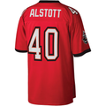 Choea TB.Buccaneers #40 Mike Alstott Mitchell & Ness Red Legacy Replica Stitched Puhic Jersey