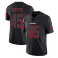 Choea TB.Buccaneers #45 Josiah Trotter Player Black Impact Limited Home Game Stitched Jerseys