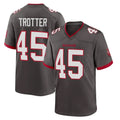 Choea TB.Buccaneers #45 Josiah Trotter Player Pewter Alternate Home Game Stitched Jerseys