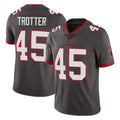 Choea TB.Buccaneers #45 Josiah Trotter Player Pewter Limited Alternate Vapor Home Game Stitched Jerseys