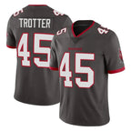 Choea TB.Buccaneers #45 Josiah Trotter Player Pewter Limited Alternate Vapor Home Game Stitched Jerseys