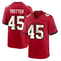 Choea TB.Buccaneers #45 Josiah Trotter Player Red Home Game Stitched Jerseys
