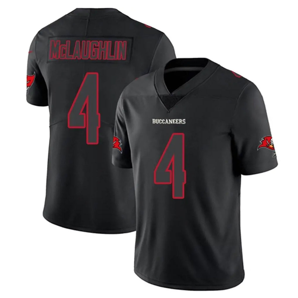 Choea TB.Buccaneers #4 Chase McLaughlin Player Black Impact Limited Home Game Stitched Jerseys