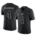 Choea TB.Buccaneers #4 Chase McLaughlin Player Black Reflective Limited Home Game Stitched Jerseys