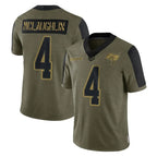 Choea TB.Buccaneers #4 Chase McLaughlin Player Olive Salute To Service Limited Game Stitched Jerseys