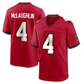 Choea TB.Buccaneers #4 Chase McLaughlin Player Red Home Game Stitched Jerseys