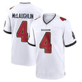 Choea TB.Buccaneers #4 Chase McLaughlin Player White Home Game Stitched Jerseys