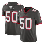 Choea TB.Buccaneers #50 Vita Vea Player Pewter Limited Alternate Vapor Home Game Stitched Jerseys