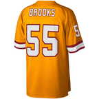 Choea TB.Buccaneers #55 Derrick Brooks Mitchell & Ness Orange Big & Tall 1995 Legacy Retired Player Jersey