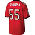 Choea TB.Buccaneers #55 Derrick Brooks Mitchell & Ness Red Legacy Replica Stitched Puhic Jersey