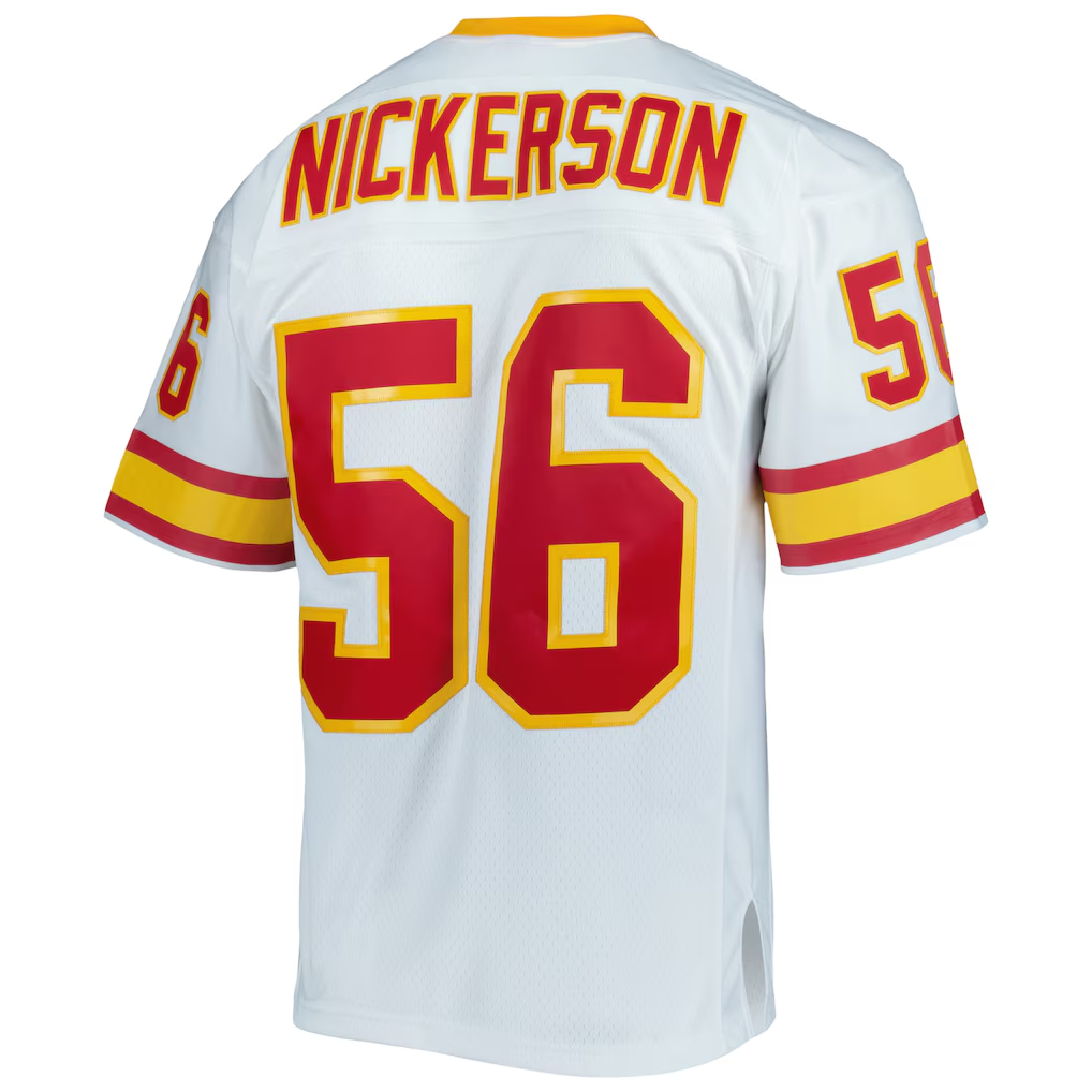 Choea TB.Buccaneers #56 Hardy Nickerson Mitchell & Ness White Legacy Replica Jersey
