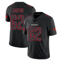 Choea TB.Buccaneers #62 Graham Barton Player Black Impact Limited Home Game Stitched Jerseys