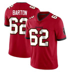 Choea TB.Buccaneers #62 Graham Barton Player Red Limited Vapor Home Game Stitched Jerseys