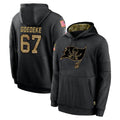 Choea TB.Buccaneers #67 Luke Goedeke Player Black Salute to Service Sideline Performance Pullover Hoodies Home Game Stitched Jerseys