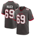 Choea TB.Buccaneers #69 Cody Mauch Player Pewter Alternate Home Game Stitched Jerseys