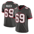 Choea TB.Buccaneers #69 Cody Mauch Player Pewter Limited Alternate Vapor Home Game Stitched Jerseys