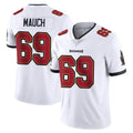 Choea TB.Buccaneers #69 Cody Mauch Player White Limited Vapor Untouchable Home Game Stitched Jerseys