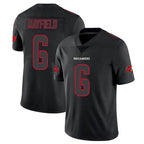 Choea TB.Buccaneers #6 Baker Mayfield Player Black Impact Limited Home Game Stitched Jerseys
