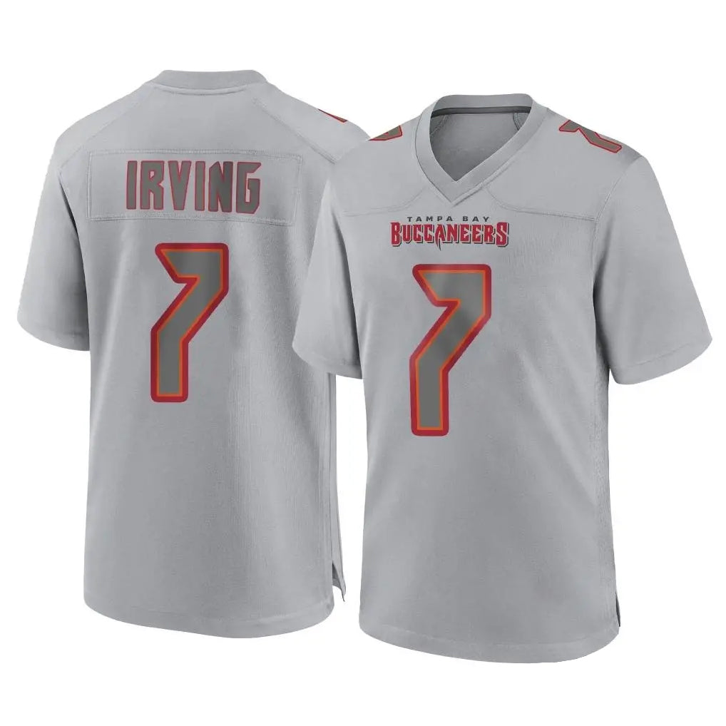 Choea TB.Buccaneers #7 Bucky Irving Player Gray Atmosphere Fashion Home Game Stitched Jerseys