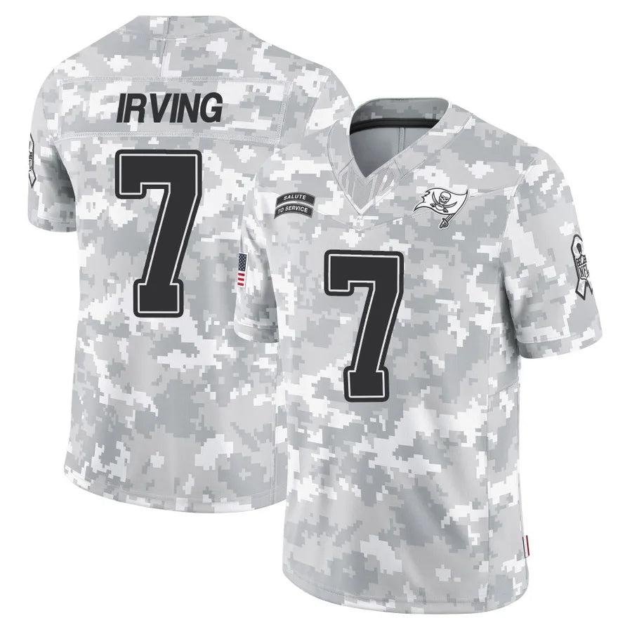 Choea TB.Buccaneers #7 Bucky Irving Player Limited Arctic Camo Stitched Jerseys