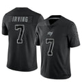 Choea TB.Buccaneers #7 Bucky Irving Player Limited Black Reflective Stitched Jerseys